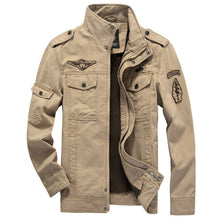 Load image into Gallery viewer, Cotton Military Jacket Men 2019